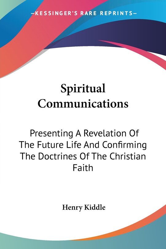 Front cover_Spiritual Communications