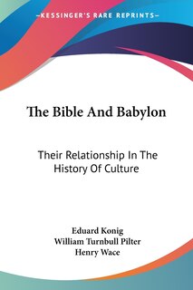 Front cover_The Bible And Babylon