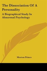 Front cover_The Dissociation Of A Personality