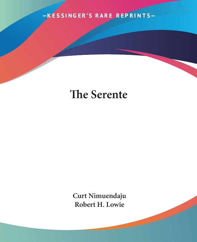 Front cover_The Serente