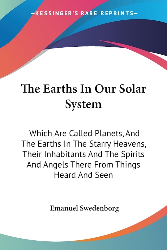 Front cover_The Earths In Our Solar System