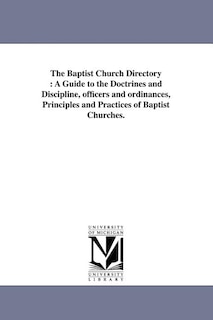 Front cover_The Baptist Church Directory