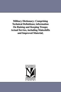Front cover_Military Dictionary