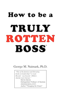 Couverture_How To Be A Truly Rotten Boss