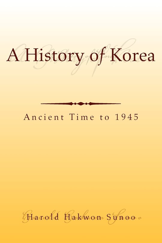 Front cover_A History Of Korea