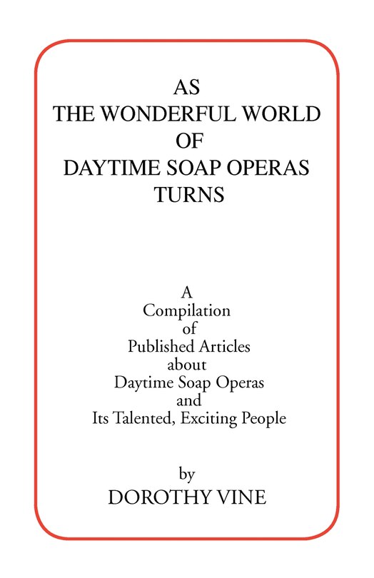 Front cover_As the Wonderful World of Daytime Soap Operas Turns