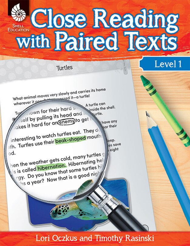 Front cover_CLOSE READING WITH PAIRED TEXTS LEVEL 1