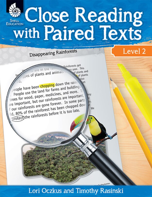 Front cover_CLOSE READING WITH PAIRED TEXTS LEVEL 2