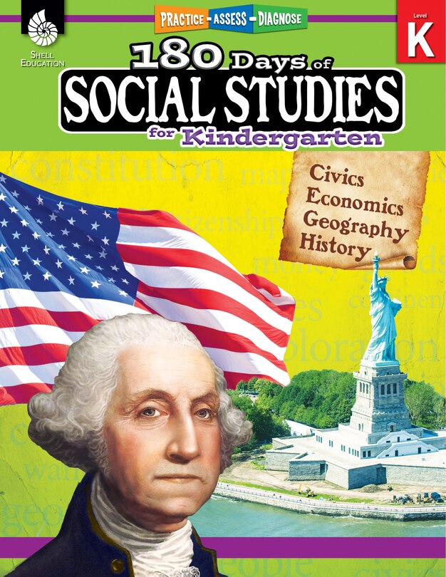 Front cover_180 Days Of Social Studies For Kindergarten