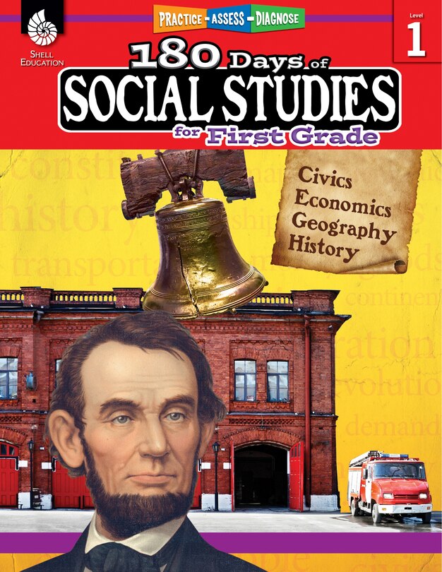 Couverture_180 Days Of Social Studies For First Grade