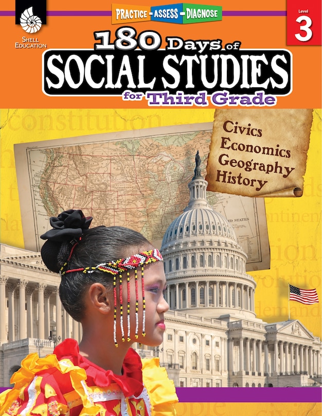 Couverture_180 Days Of Social Studies For Third Grade