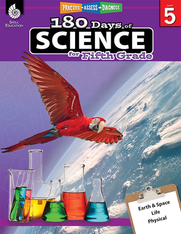 Front cover_180 Days Of Science For Fifth Grade