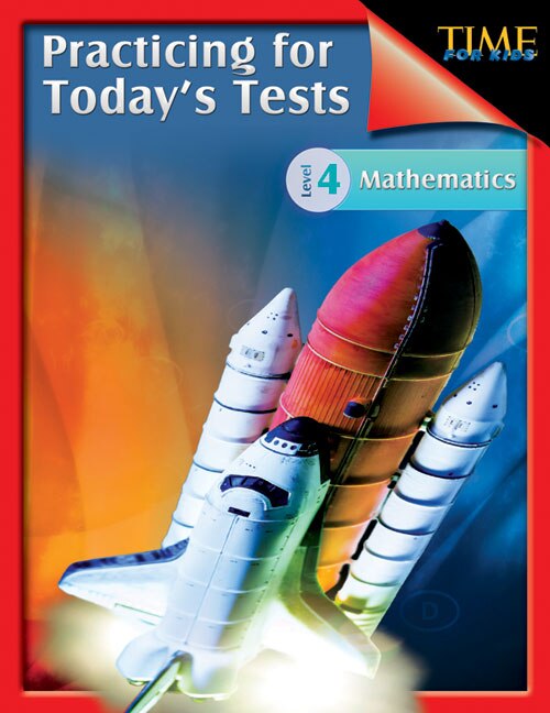 Couverture_Time For Kids: Practicing For Today's Tests Math Level 4