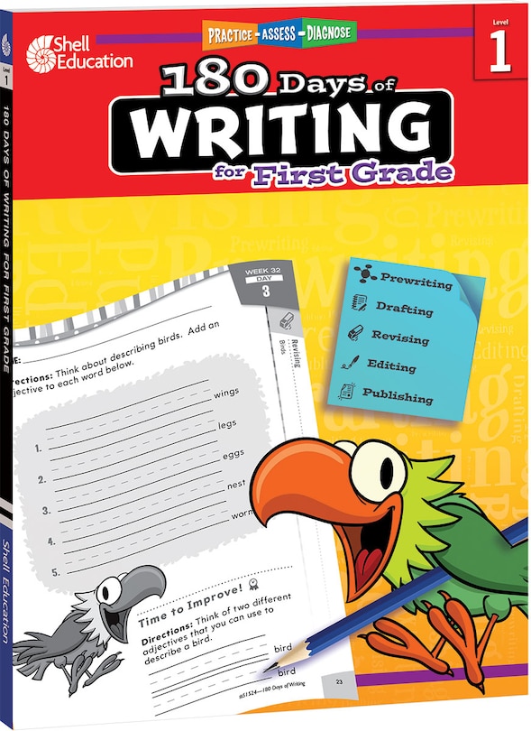 Front cover_180 DAYS OF WRITING FOR FIRST GRADE