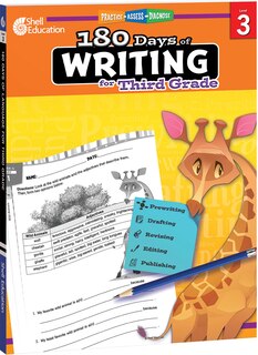 Front cover_180 DAYS OF WRITING FOR THIRD GRADE