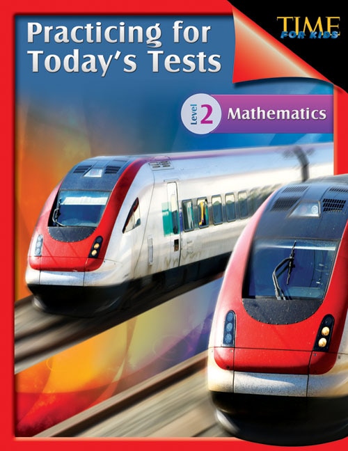 Front cover_Time For Kids: Practicing For Today's Tests Math Level 2