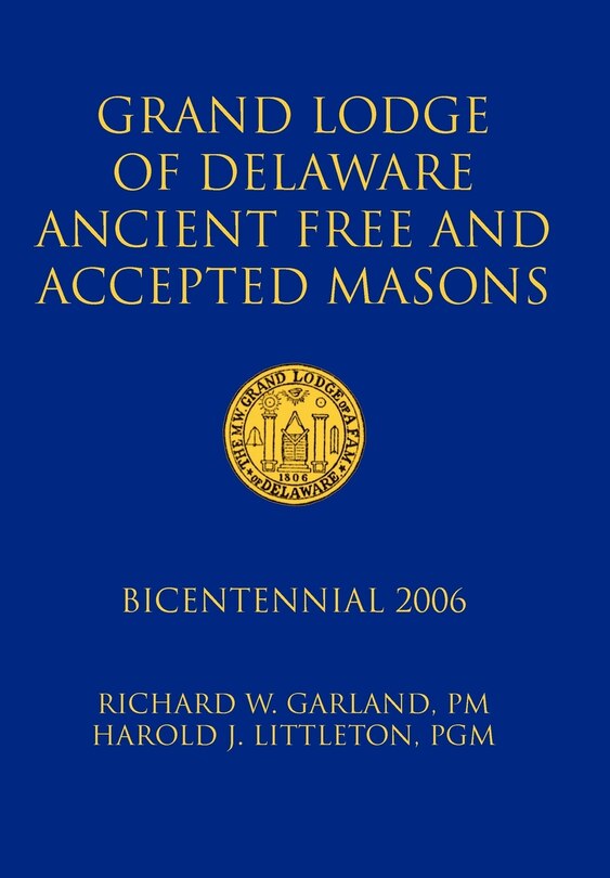 Front cover_Grand Lodge of Delaware Ancient Free and Accepted Masons