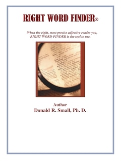 Front cover_RIGHT WORD FINDER