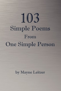 Couverture_103 Simple Poems From One Simple Person