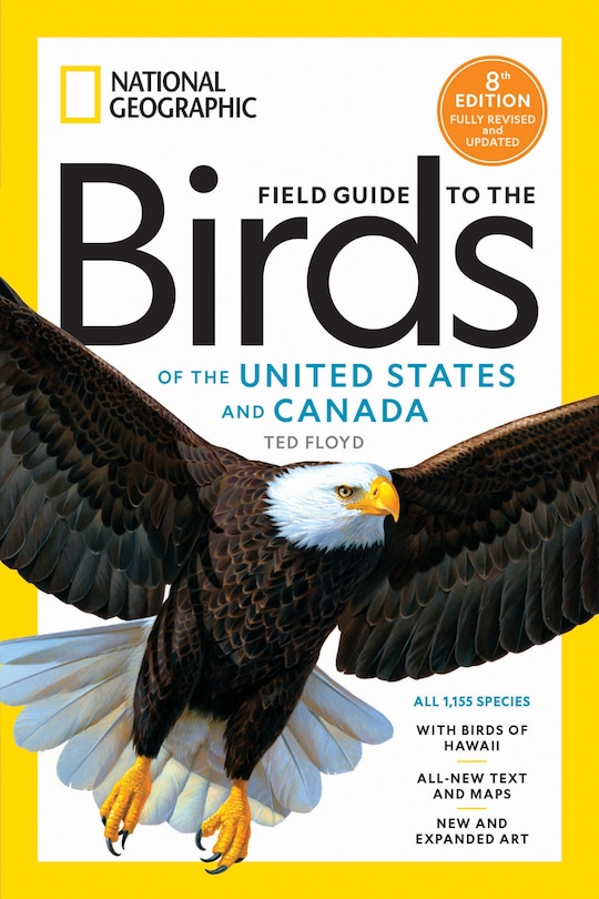 Front cover_National Geographic Field Guide to the Birds of the United States and Canada, 8th edition