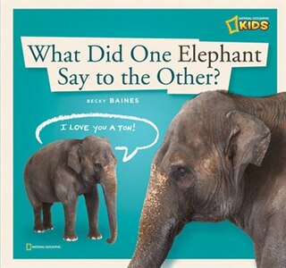 Front cover_Zigzag: What Did One Elephant Say To The Other?