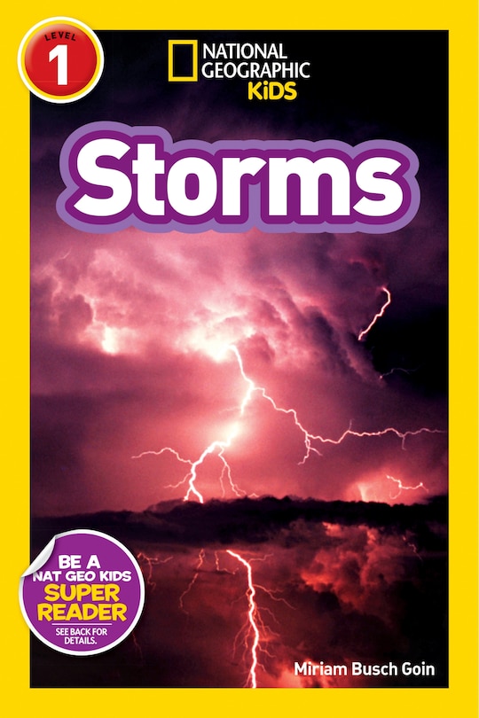 Couverture_Storms (National Geographic Kids Explore! Readers, Level 1)