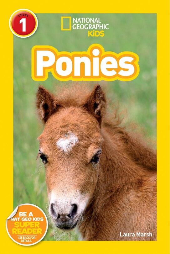Front cover_Ponies (National Geographic Kids Readers, Level 1)