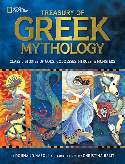 Front cover_Treasury Of Greek Mythology