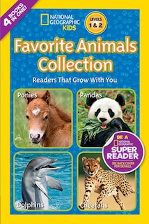 Front cover_Favorite Animals Collection (National Geographic Kids Readers, Levels 1 & 2)