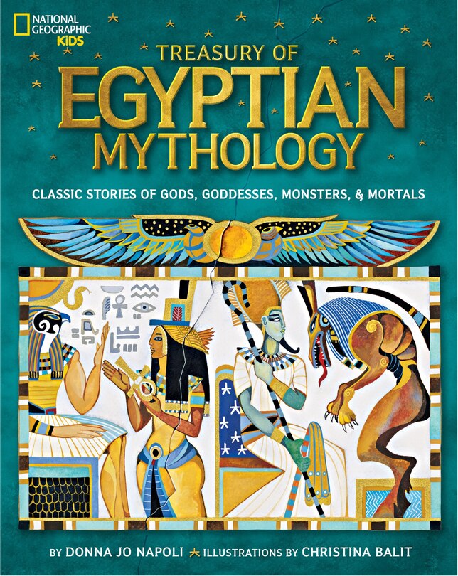 Front cover_Treasury of Egyptian Mythology