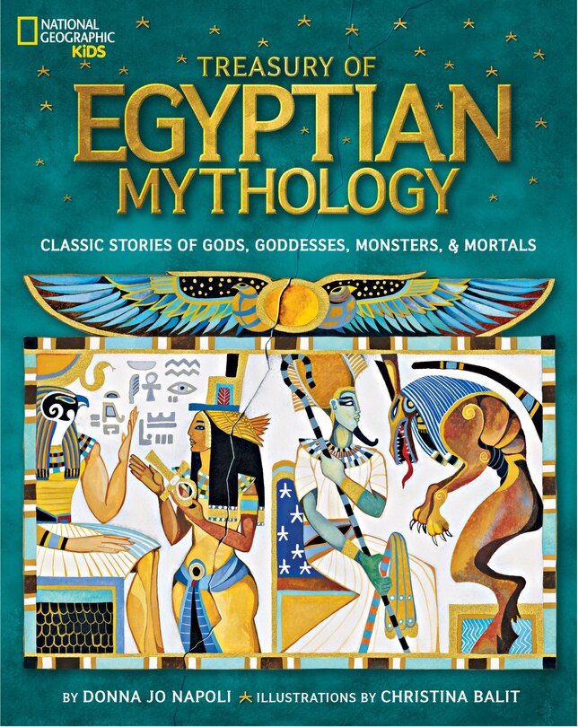 Front cover_Treasury of Egyptian Mythology