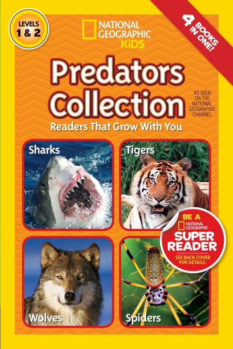 Front cover_Predators Collection (National Geographic Kids Readers, Levels 1 & 2)