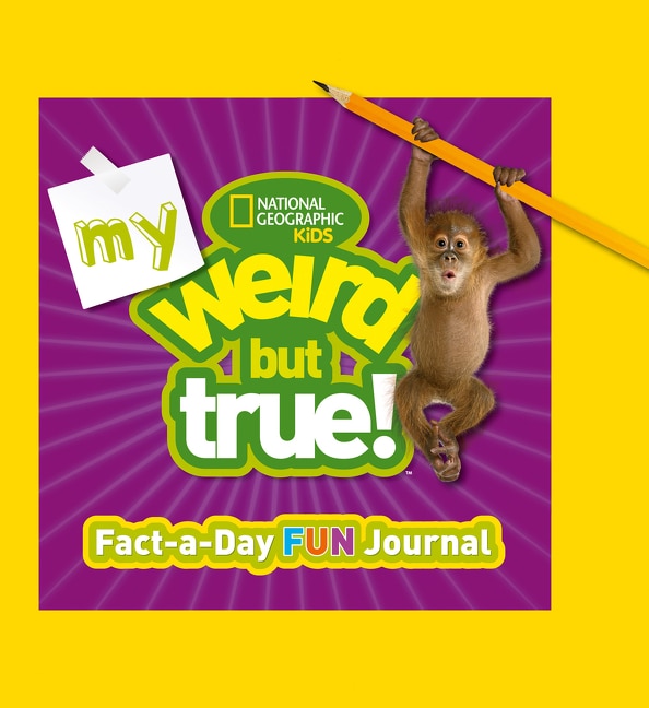 Front cover_My Weird But True! Fact-a-Day Fun Journal