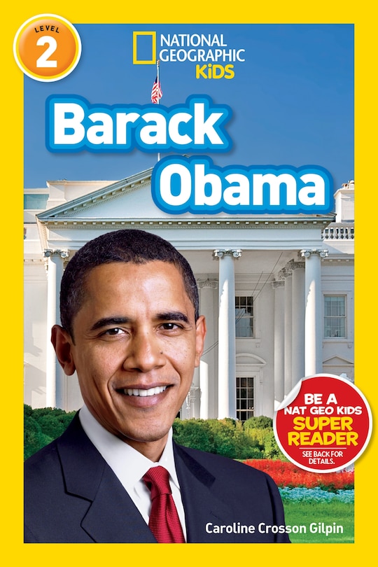 Front cover_Barack Obama (National Geographic Kids Readers, Level 2)