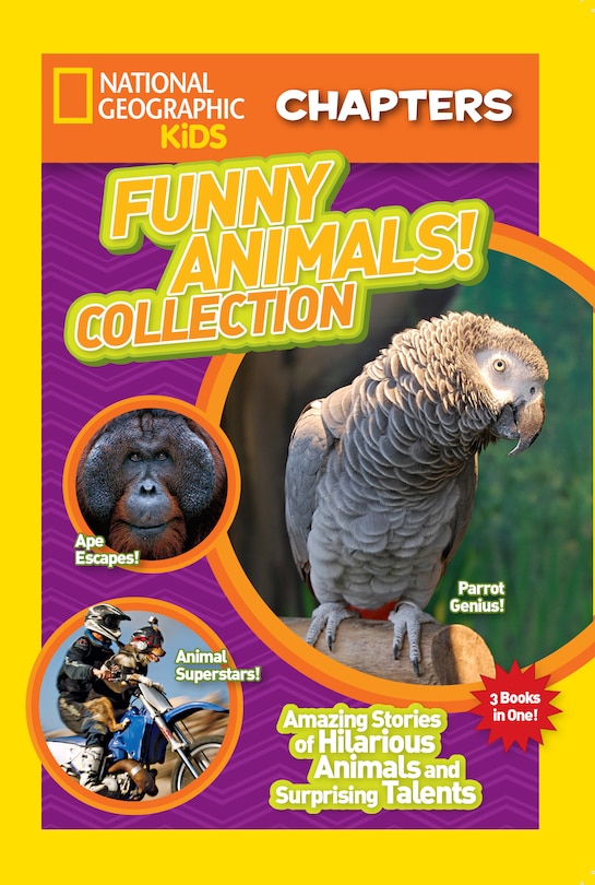Couverture_National Geographic Kids Chapters: Funny Animals! Collection