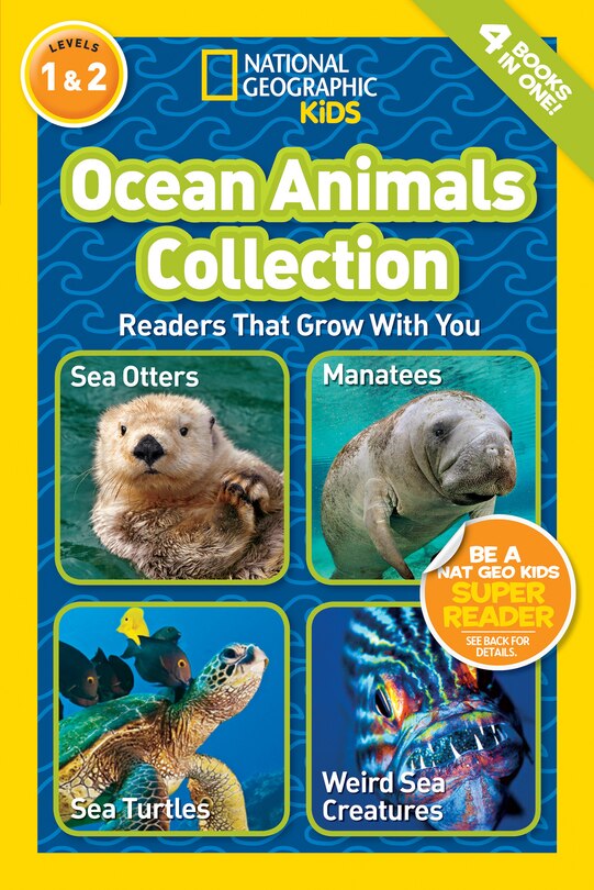 Front cover_Ocean Animals Collection (National Geographic Kids Readers, Levels 1 & 2)