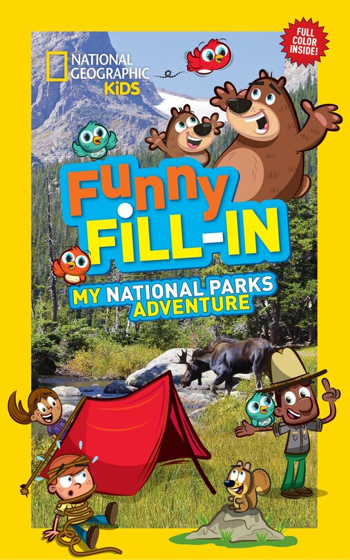 Couverture_National Geographic Kids Funny Fill-in: My National Parks Adventure