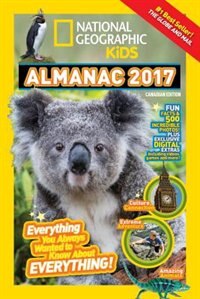 Couverture_National Geographic Kids Almanac 2017, Canadian Edition