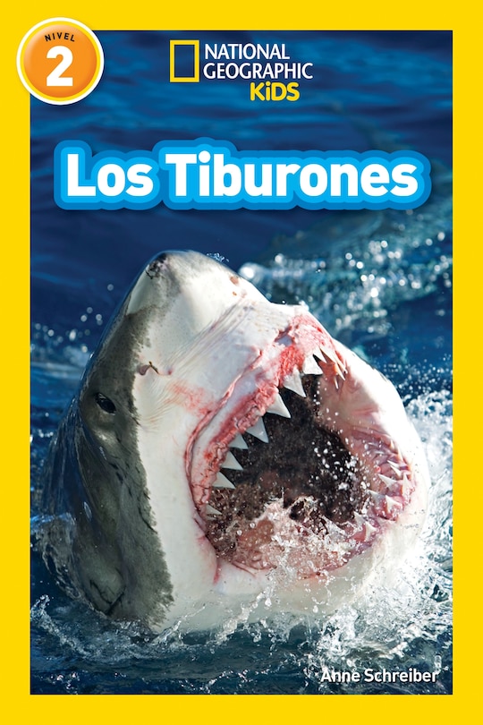 Front cover_National Geographic Readers: Los Tiburones (sharks)