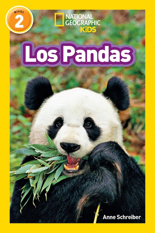 Front cover_Los Pandas (Pandas) (National Geographic Kids Readers, Nivel 2)