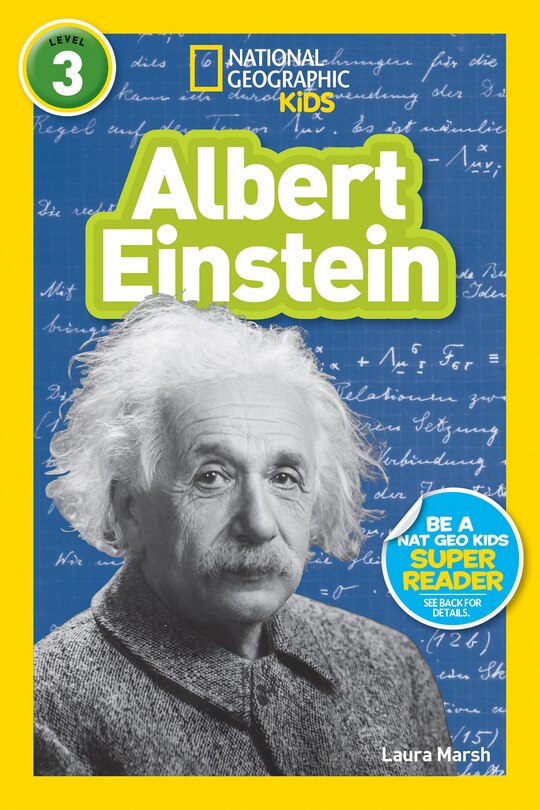 Front cover_Albert Einstein (National Geographic Kids Readers, Level 3)