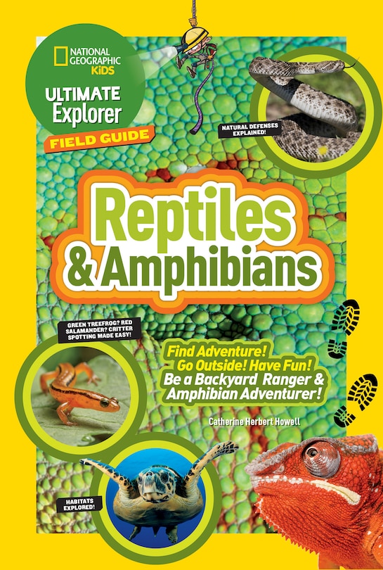 Front cover_Ultimate Explorer Field Guide: Reptiles And Amphibians