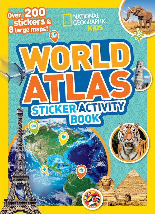 Couverture_National Geographic Kids World Atlas Sticker Activity Book
