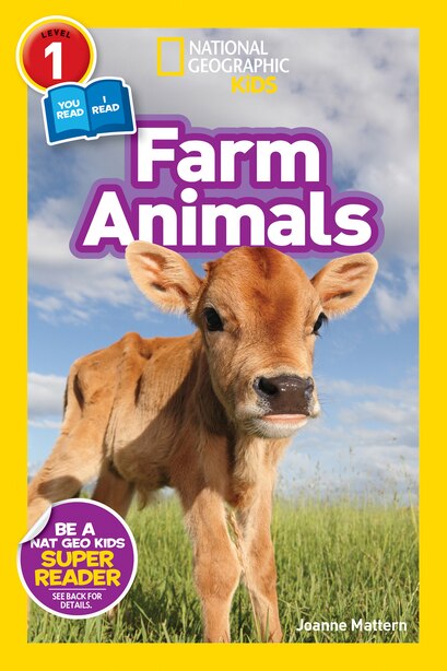 National Geographic Readers Farm Animals level 1 Co reader Book By