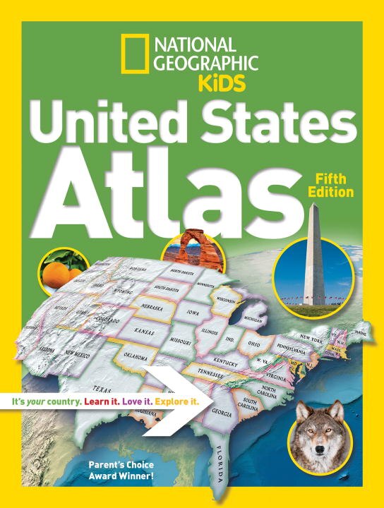 Couverture_National Geographic Kids United States Atlas, Fifth Edition