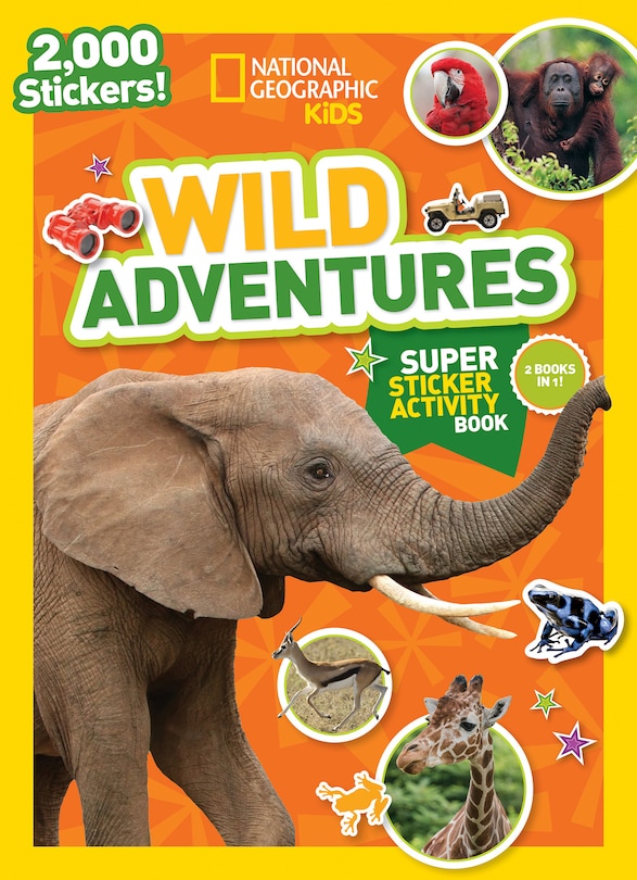 Couverture_National Geographic Kids Wild Adventures Super Sticker Activity Book