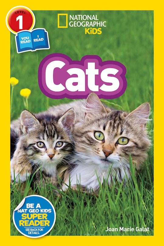 Couverture_Cats (National Geographic Kids Readers, Level 1/Co-Reader)