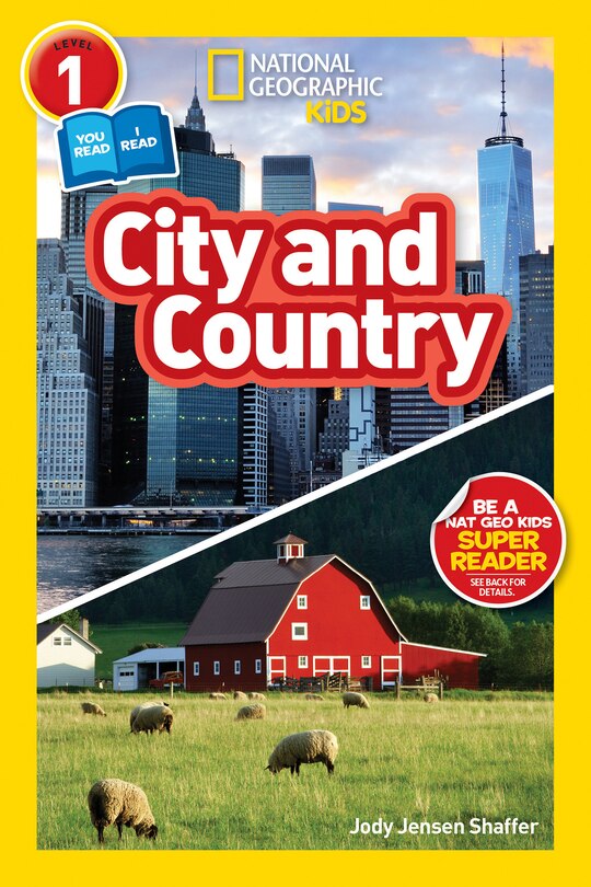 Front cover_City and Country (National Geographic Kids Readers, Level 1/Co-Reader)