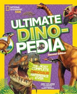 Front cover_National Geographic Kids Ultimate Dinopedia, Second Edition