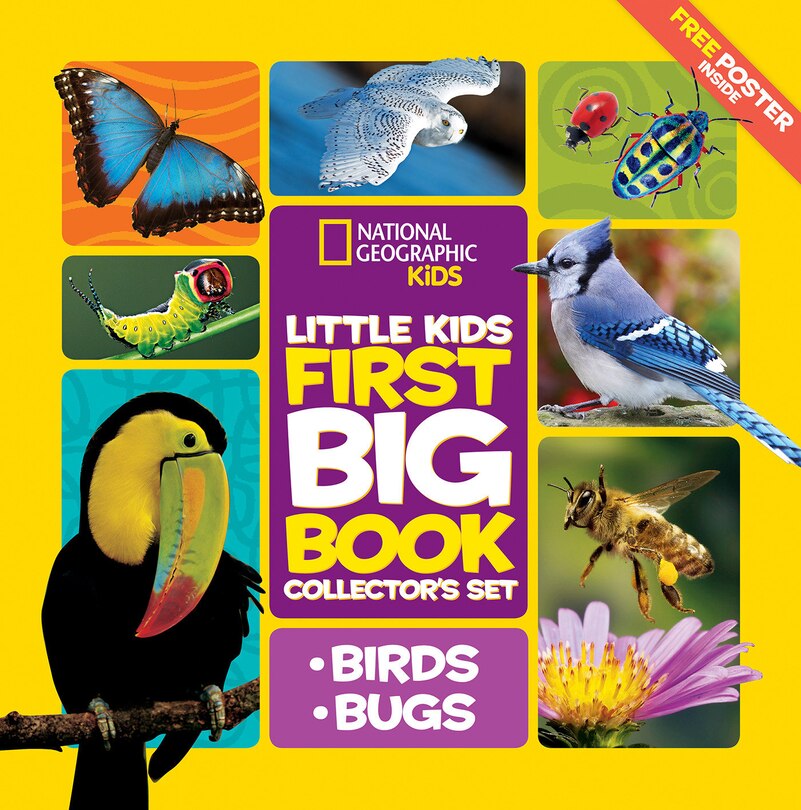 Front cover_National Geographic Little Kids First Big Book Collector's Set: Birds and Bugs